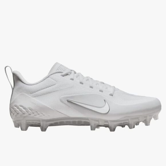NIB Nike Men\'s Alpha Huarache8 Pro Lax Lacrosse Cleats Shoes White/Pure Platinum main image 10